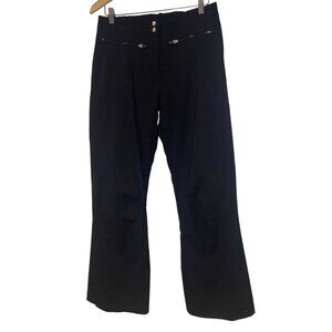 Obermeyer Black Ski Pants Women’s 10 Winter Snow Snowboarding Zippers